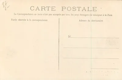 Reims - A Igreja - O Túmulo — editor 'L. Egli' n° 34 — Verso