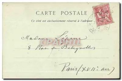Paysanne sur âne — charge de marchandises — Paysanne, N° 46 — Rewers