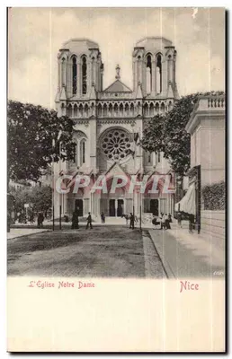 A Igreja Nossa Senhora — Nice — editor desconhecido, n° de série 61687