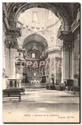 NICE — Interior da Catedral — Coleções ND Phot n°373