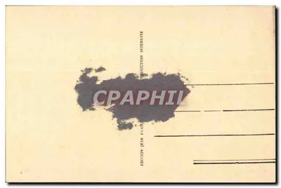 Gorbio (A.M.) — Rue Gambetta — Edição Jean Pastou — Verso