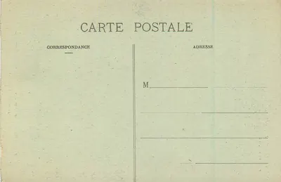 Ruínas da Capela da Abadia de Bon-Repos perto de Gouarec (C.-du-N.) — Coleção A. Waron, St-Brieuc — n° 4113 — Verso