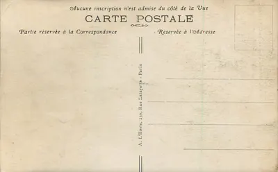 Senlis (Oise) — Katedra (z XII i XIII wieku) — L'H., Paryż, nr 1 — Rewers