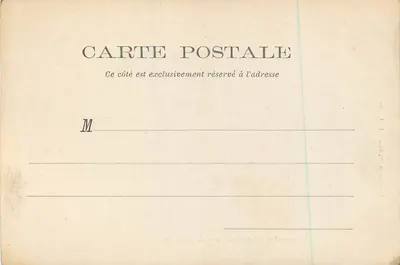Châteaudun (Eure-et-Loir) — O Castelo — Hachette e Cie, fot. E. L. — Verso