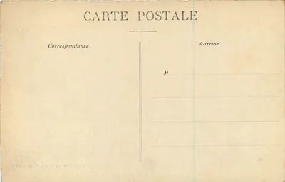 Daoulas — Portal da Torre — Os Apóstolos (1ª série, lado direito) — Coleção Le Doaré, Châteaulin — Verso