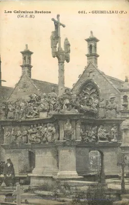 Os Calvários Bretões — Guimiliau (F.) — Col. E.H. n° 661