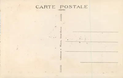 Angoulême - Monumento a Carnot, por Raoul Verlet — Verso