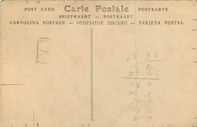 Katedra w Amiens — Lewy bok — ND Fot. — Rewers