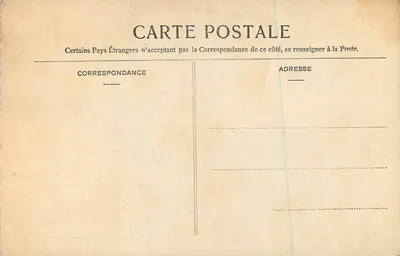 Le Gutenberg (Mont Ussy) — Floresta de Fontainebleau — Editor não identificado, n° 120 — Verso