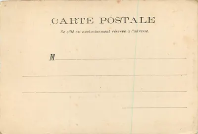 Nogent-le-Rotrou (Eure-et-Loir) — O Castelo (os Contrefortes) — Hachatte & Cie, editor — Verso