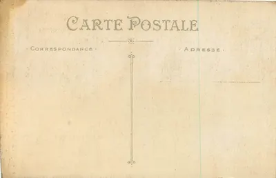Cappella di La Houssaye, vicino a Pontivy — Statua di Ste-Appoline (XVe s.) — Artaud et Nozais, Nantes — Verso