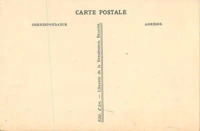 Beaune — Hostel-Dieu, la stanza dei poveri — Librairie d'Art, Beaune — Verso