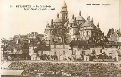 Périgueux — A Catedral de Saint-Front, a Abside — Edição Jeauneau, Périgueux
