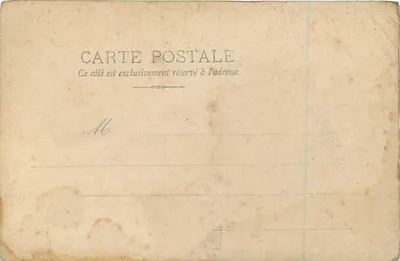 Fontainebleau — Castello — L'Ala di Luigi XV, Appartamenti del Presidente della Repubblica — S.I.P. n° 416/4 — Verso