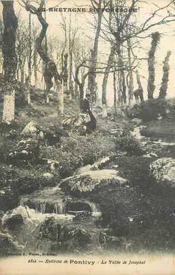 Arredores de Pontivy — A Vale de Josafá — Coleção A. Waron, St-Brieuc