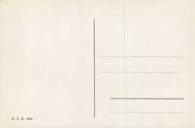 Mainz, Eisener Turm — vista do castelo — K.F.E. 4965 — Verso