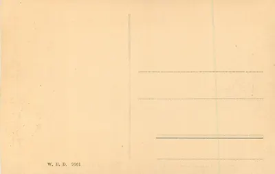 MÜNCHEN — Neues Rathaus com Lindwurmmecke — W.H.D. 9161 — Verso