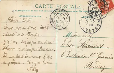 Muguet de Mai — Porte Bonheur — 884 KS — Rewers