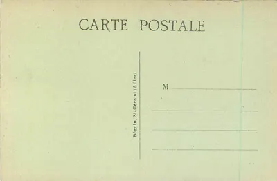 Vichy — Park en Bron van de Celestinen — Biguin (Allier) — Achterkant