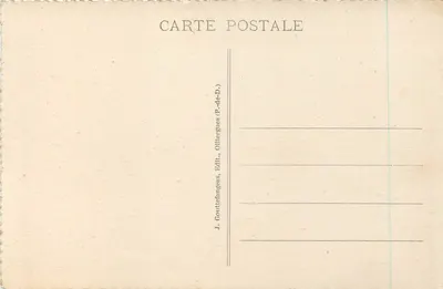 Os Lacets da Estrada de Chambon para a Vale de Chaudefour — A Auvergne — G. D'O. n° 1476 — Verso