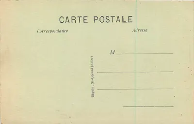 See Aydat — Das malerische Auvergne — Verlag Léon Léonard, Nr. 4765 — Rückseite