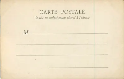 Fontainebleau — Stanza da letto antica di Anna d'Asburgo — B.F., PARIS — Verso