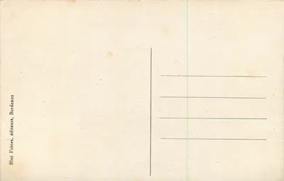 Bourdeilles (Dordogne) — Zamek (VII i XVI wiek) — Façady północna i zachodnia - BR — Rewers