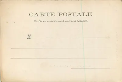 Saumur (Maine-et-Loire) — Zamek — Hachette et Cie, fot. L. Ed. — Rewers