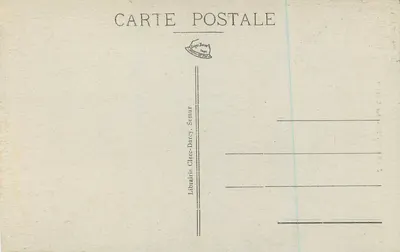 Semur — Le Caron — Wydawnictwo Clerc-Darcy, Semur — Rewers