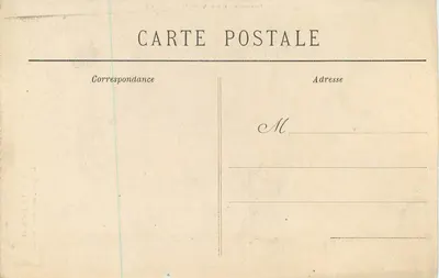 Le Folgoët — Katedra, południowy bok — Kolekcja Villard, Quimper, nr 625 — Rewers