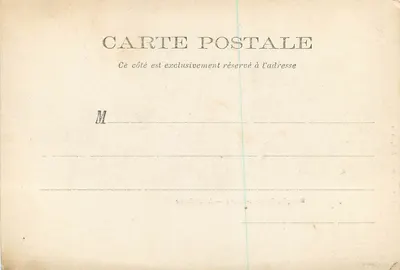 Baugé (Maine-et-Loire) — Das Schloss — Hachette et Cie, Verleger — Rückseite