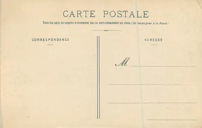 Versalles - Palacio del Gran Trianón, Salón de los Espejos — Mme Moreau, edit., Versalles — Reverso