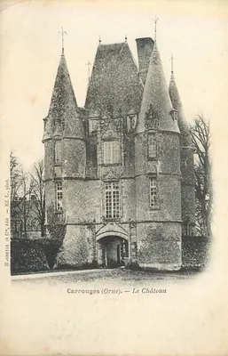 Carrouges (Orne) — O Castelo — H. Chette e Cie, fot.
