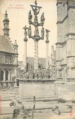 Calvário de St Thégonnec — Nantes — Coleção G. L. D. Nantes