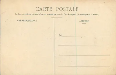 Versailles - Grand Trianon - Uitzicht op de Tuinen — Mme Moreau, uitg., Versailles — Achterkant
