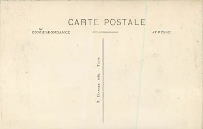 Fontevrault - A Abadia - O Refeitório — R. D. — Verso