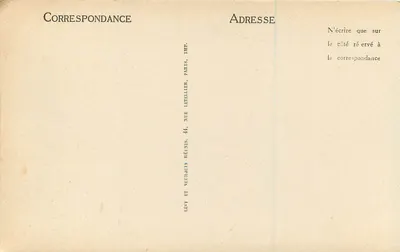Bourges — Ogród Urzędu Miejskiego — LL — Rewers
