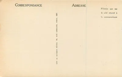 Bourges — Rue Combournac — Dom z XVI wieku — ND — Rewers