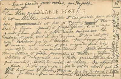 Mont-Saint-Michel — La Merveille — G. F. — Côte d'Émeraude, n° 2319 — Verso