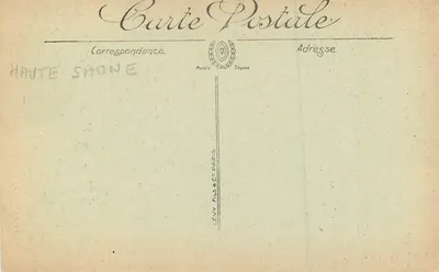 LUXEUIL-LES-BAINS — Oud stadhuis — Uitgever: Lévy Fils & Cie, Parijs — Achterkant