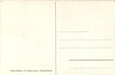 Luzern, Teatr i Katedra Jezuitów — Photo-Édition O. Süssli-Jenny, Thalwil-Zürich, n° 2765 — Rewers
