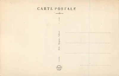 Castelo de Lourmarin — Lado Oeste — M. Basitalai, Labrus — Verso