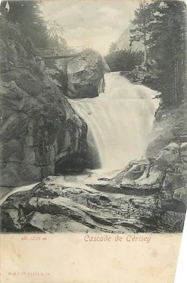 Cascata de Cérisey — altitude 1235 m — R.C.J. D. 11171 B.22