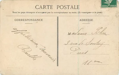 Grób Antoine de Chabannes — Dammartin — G. L. wyd., fot., Dammartin — Rewers