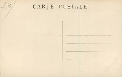 Le Vercors pitoresco — Estrada dos Grandes-Goulets (Drôme) — n° 107 — Verso