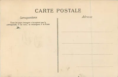Bilhete postal antigo Bords de marne champigny quai du mesnil Vache — Verso