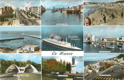 Le Havre — Vista panorâmica — Cia das Artes Fotomecânicas, n° 641