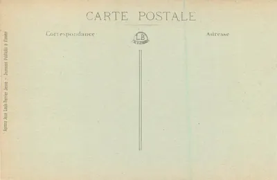 Vienne (Isère) — Velho Forte de La Batie — Agência Perrier père — Verso
