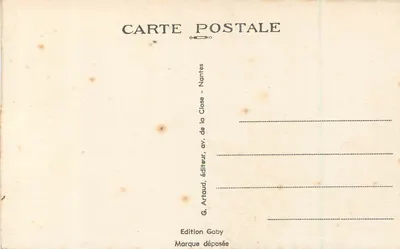 Mayenne — Katedra Notre-Dame, druga połowa XII wieku — Gaby, nr 33 — Rewers