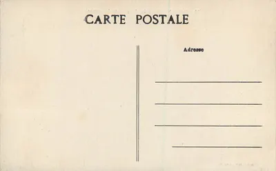 Avallon — Widok z Drogi do Lormes — Pothain, wyd. Avallon — Rewers